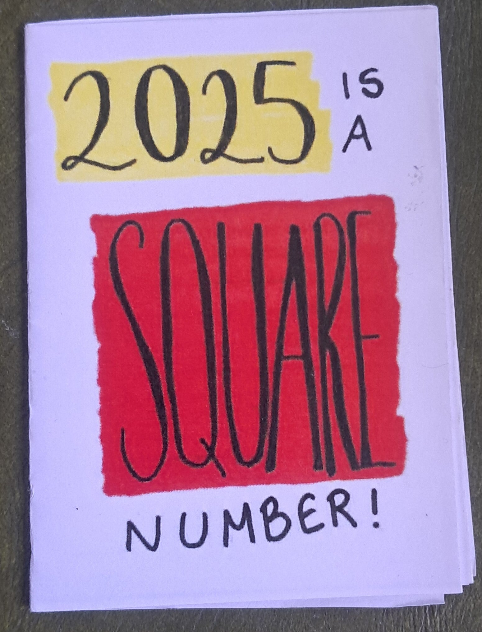 2025 is a square number!