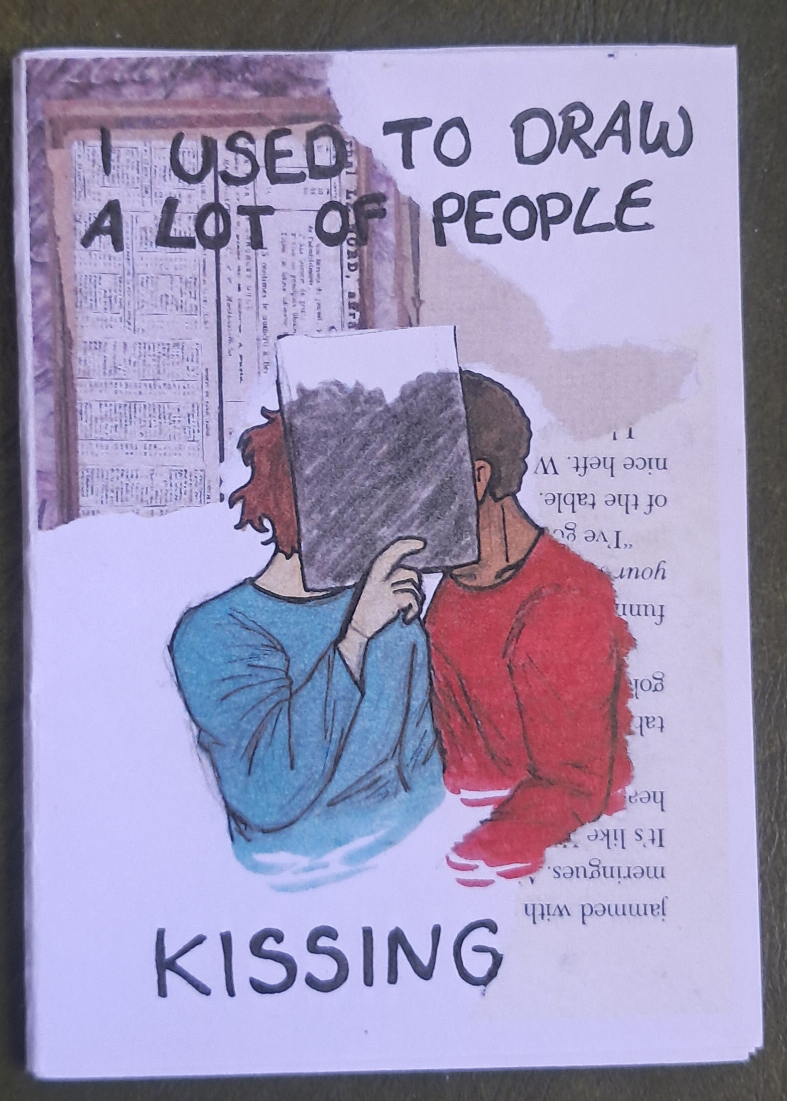 I used to draw a lot of people kissing