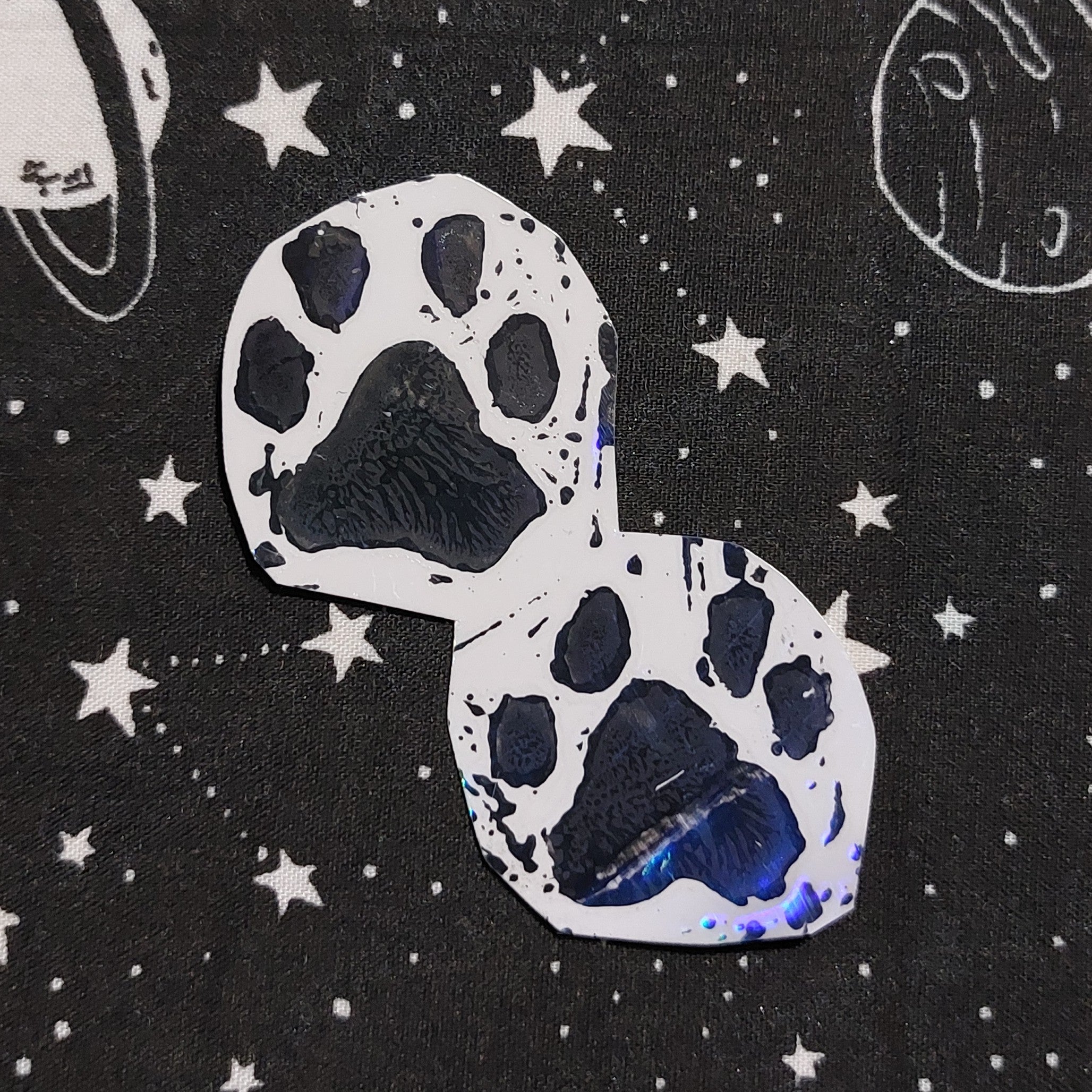 Paws lino sticker