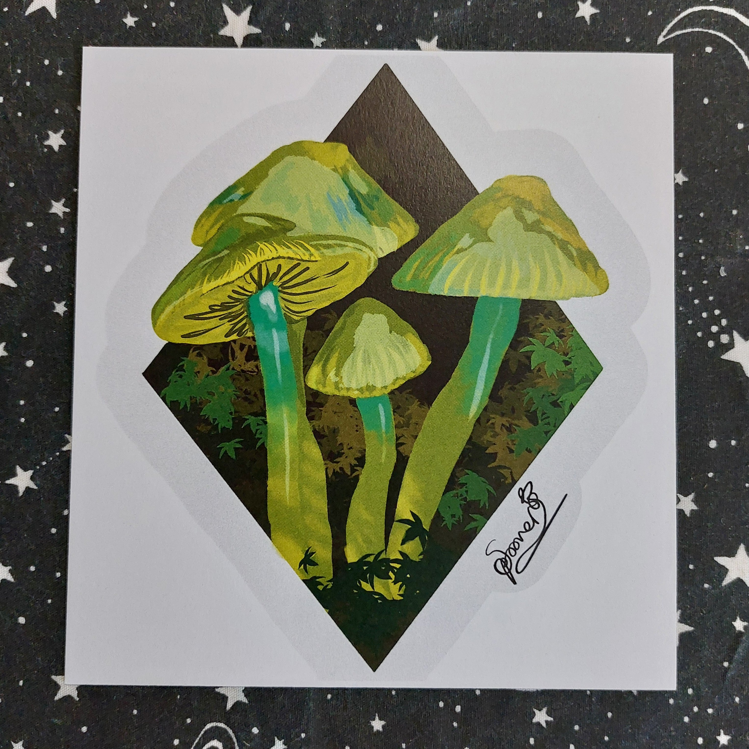 Mushroom print