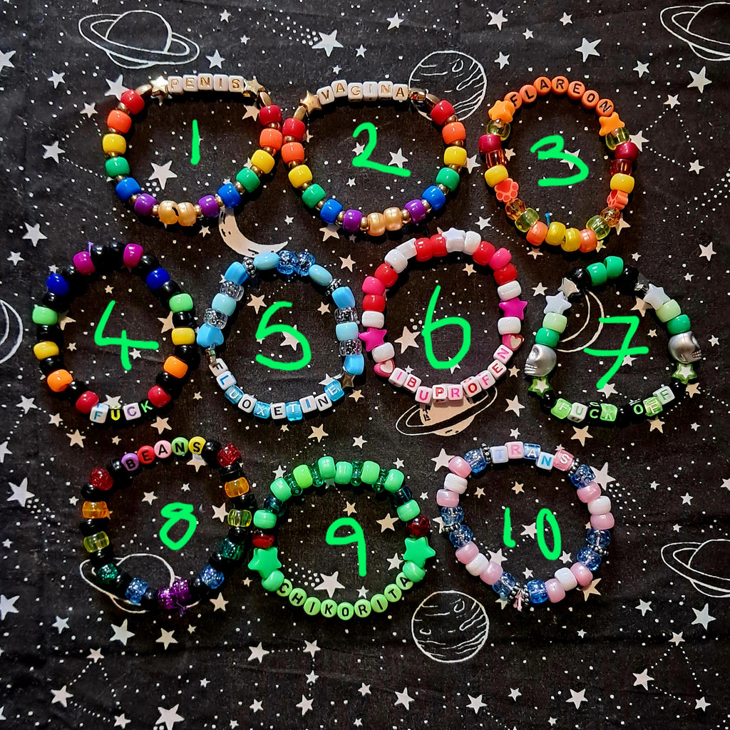Plastic Bracelets (16cm)