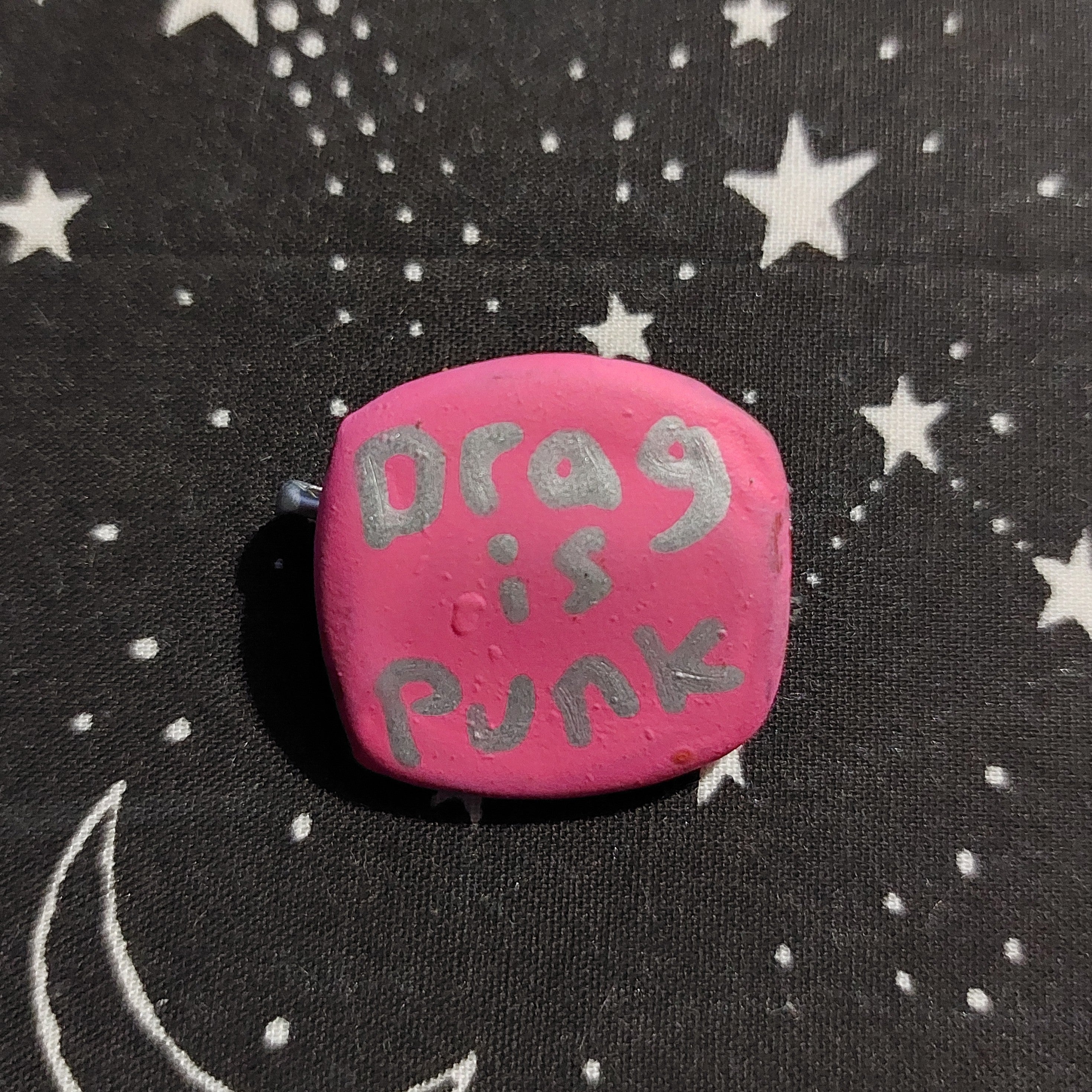 Word bottlecap pins