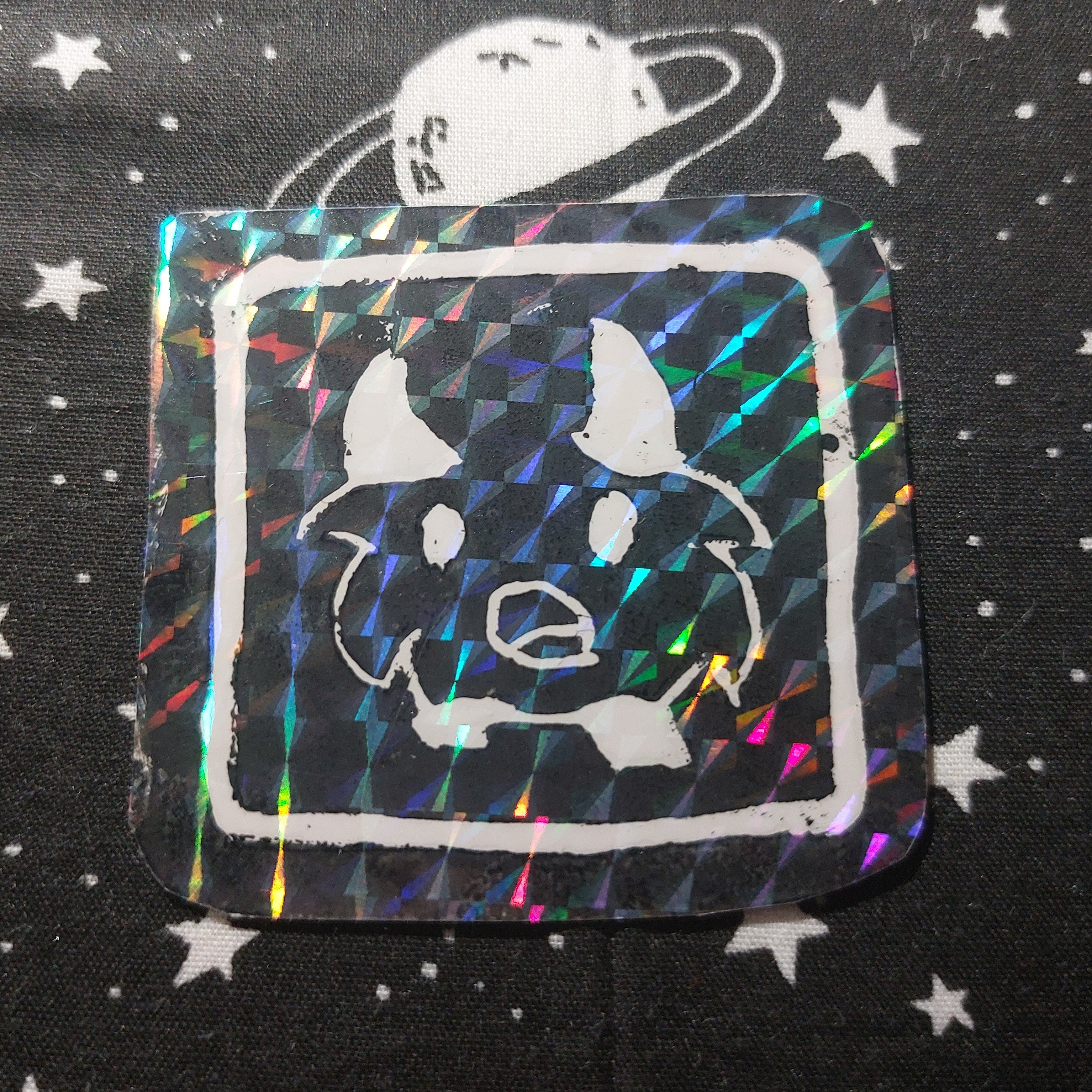Oober goober lino cut stickers