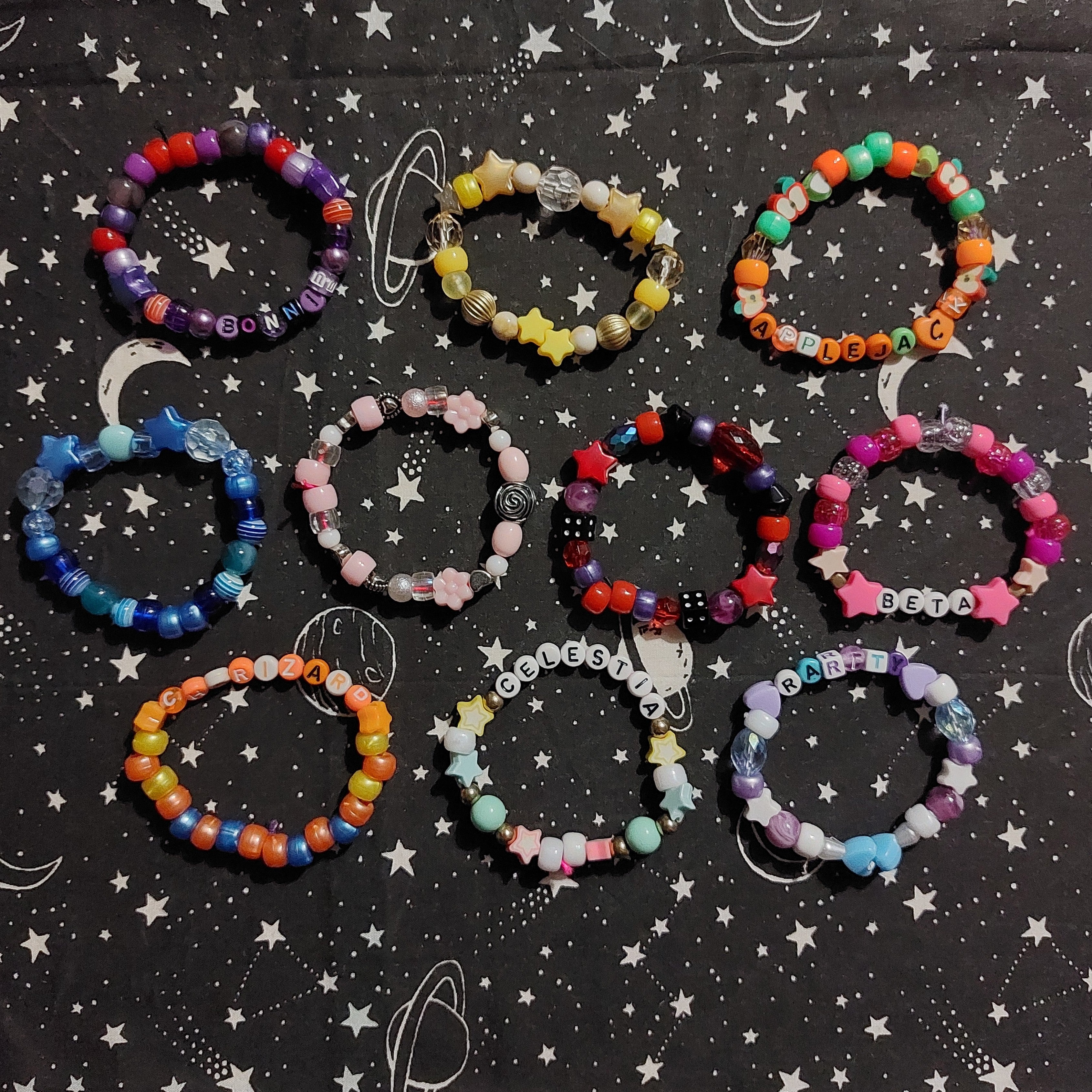 15cm pony bracelets