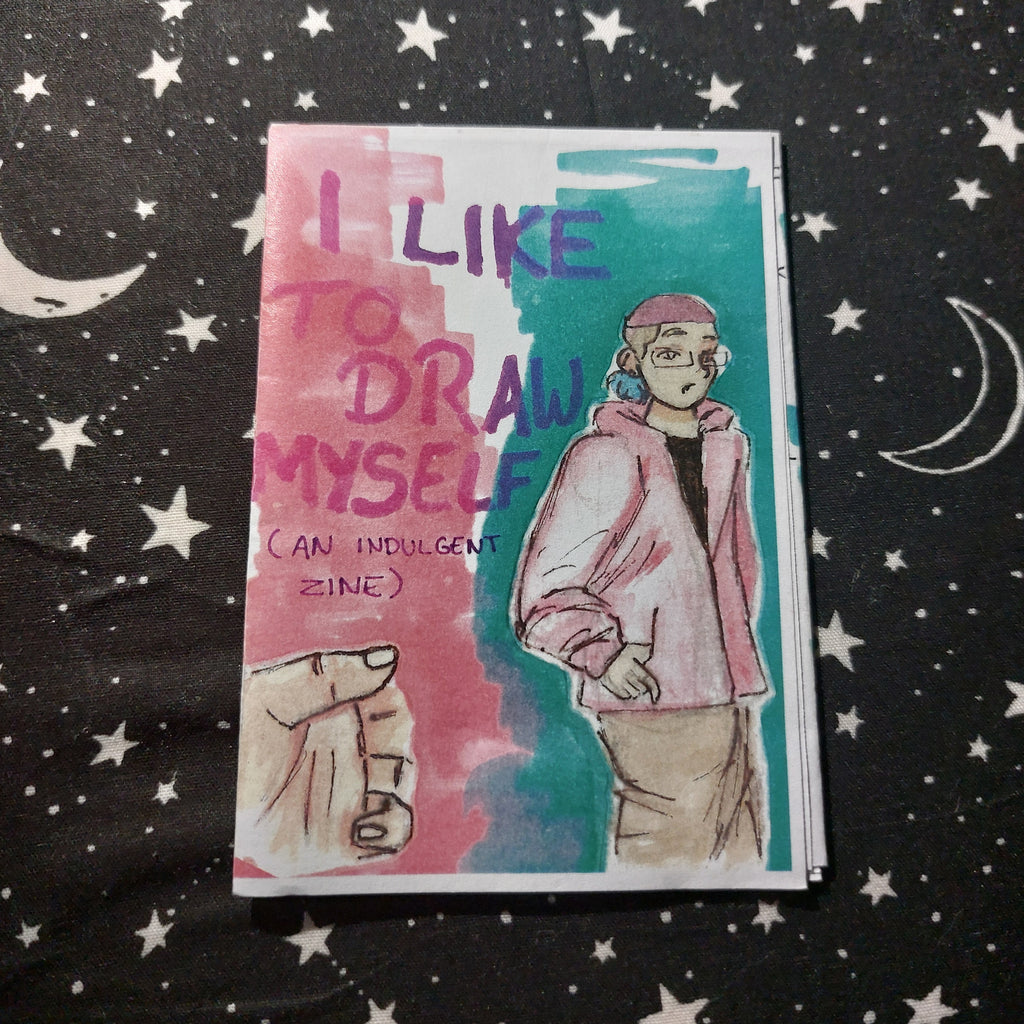 I like to draw myself