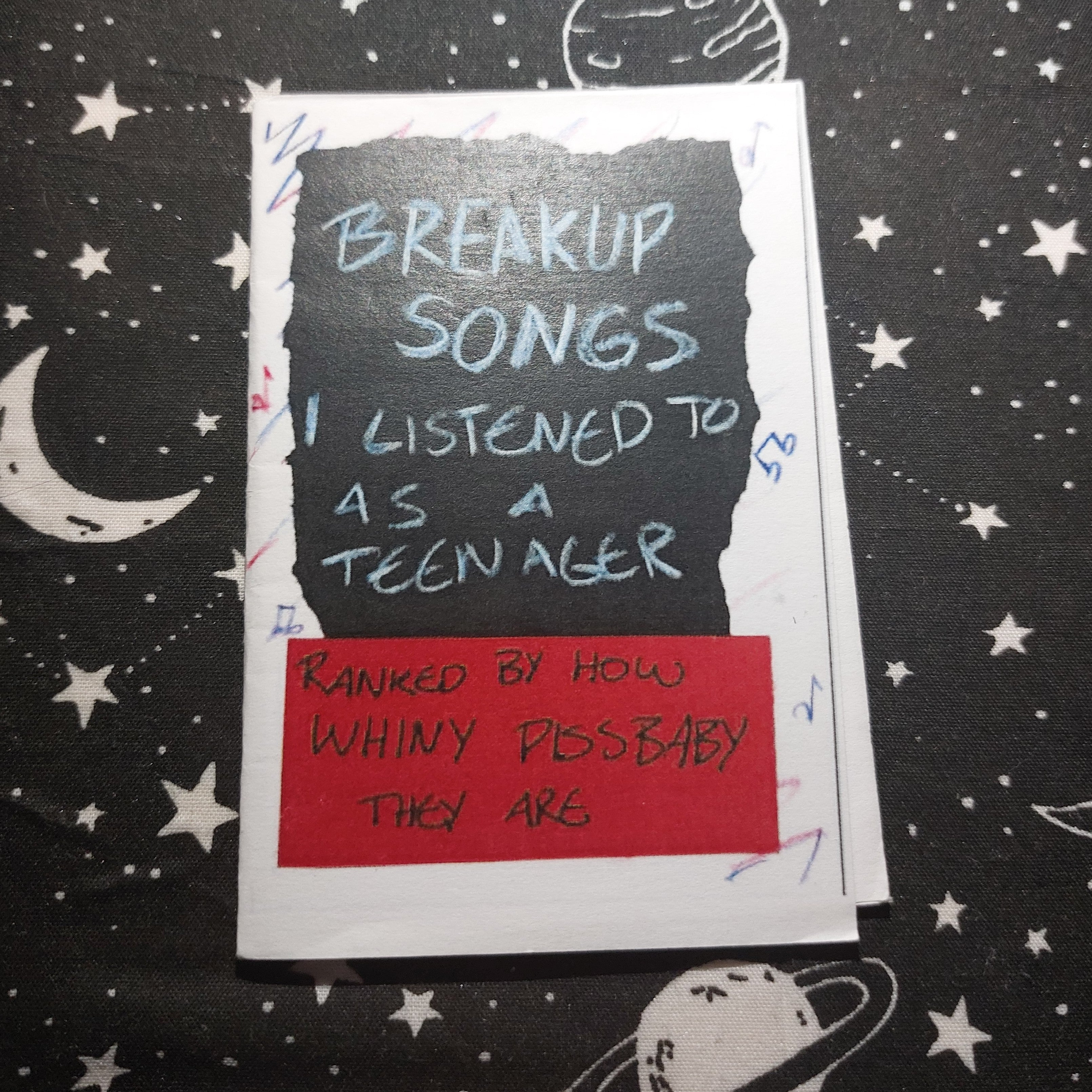 breakup songs I listened to as a teenager