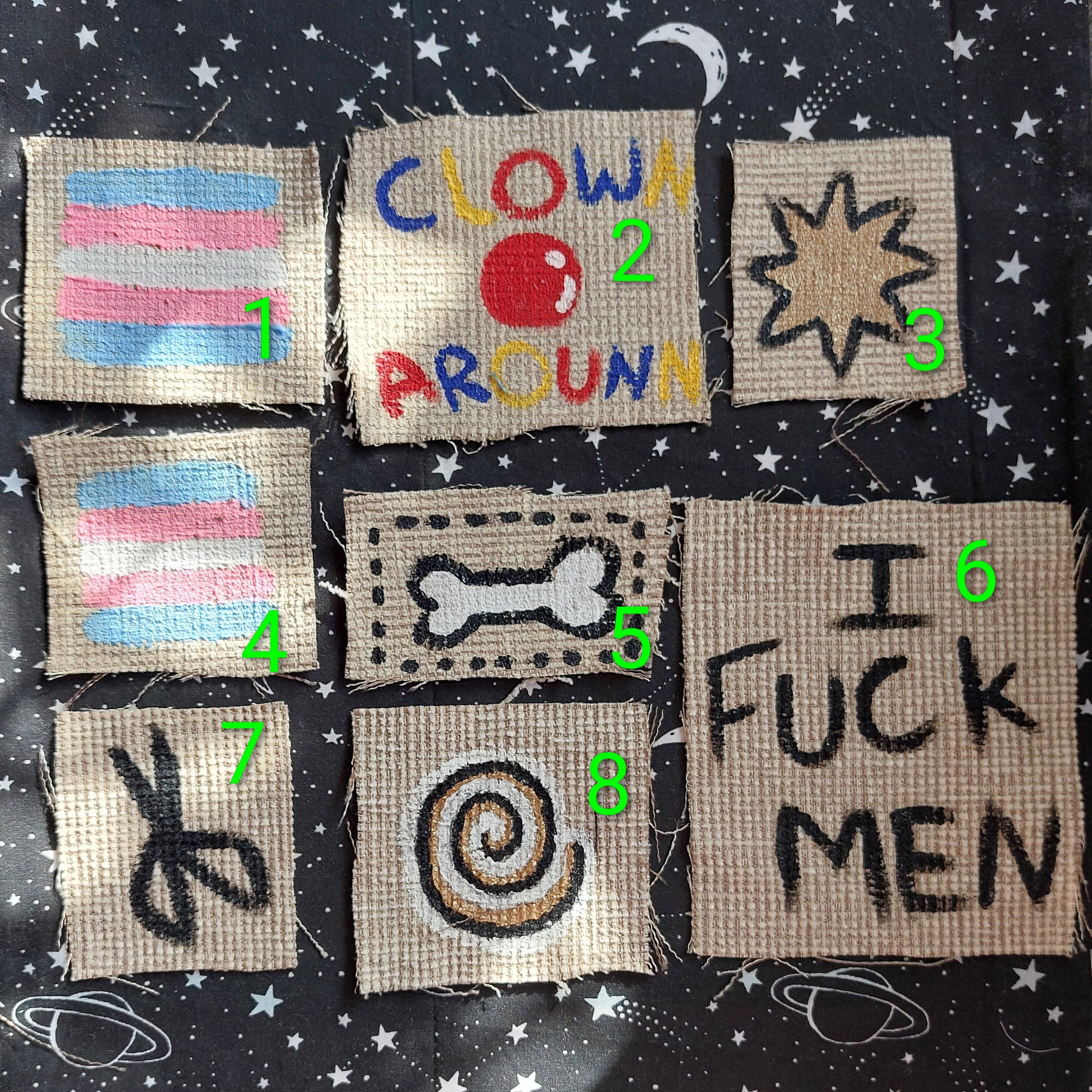 Sofa scrap patches
