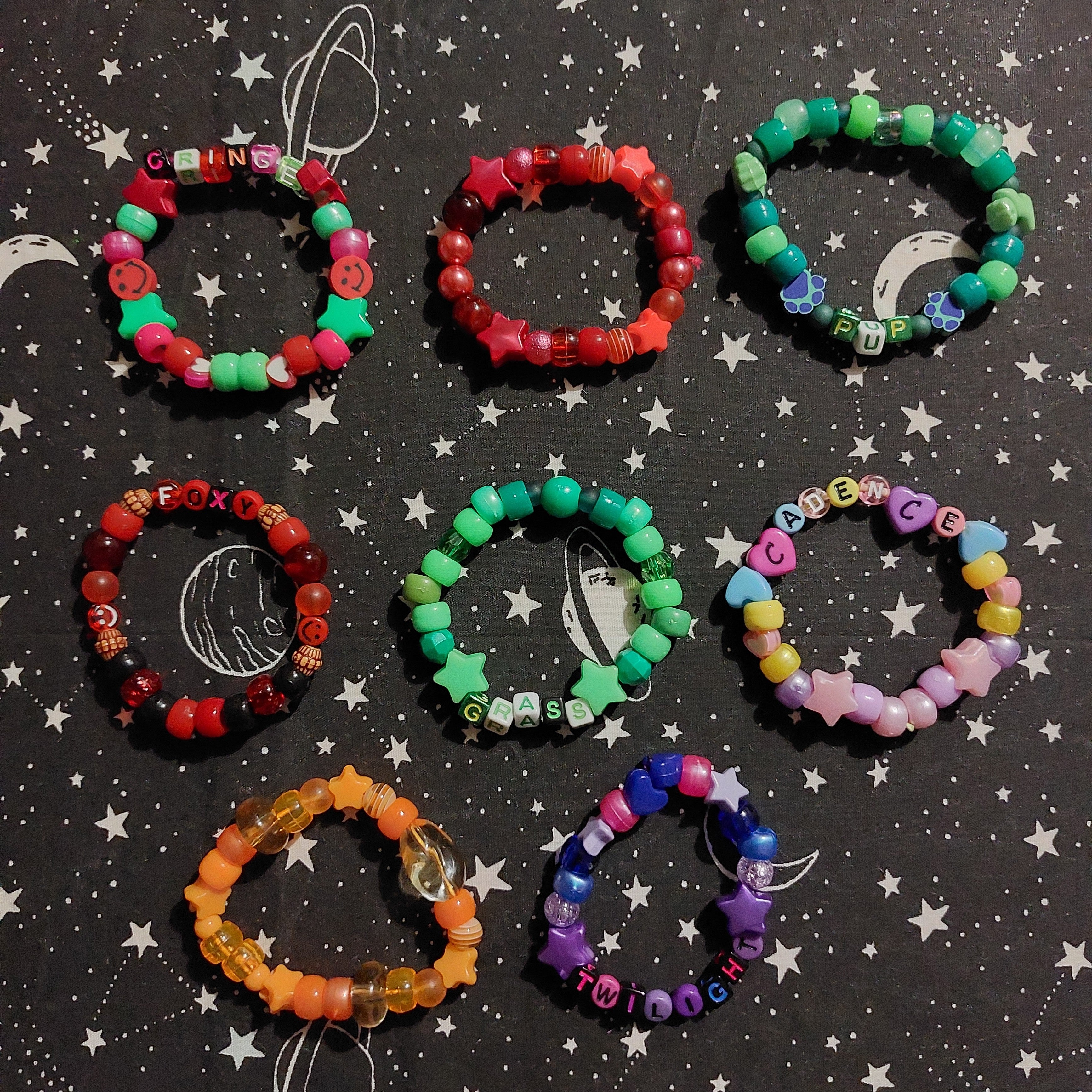 14cm pony bracelets
