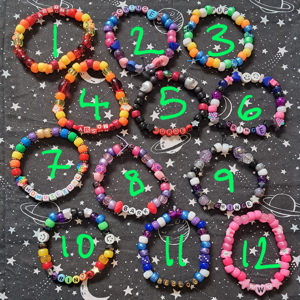 Plastic Bracelets (18cm)